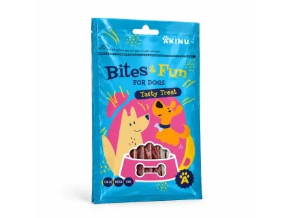 Packshot BITES & FUN Jehněčí sendvič 176225 – náklon sjednocený podle standardu Masíčka Premium (176302 / 176275). Varianta 2.