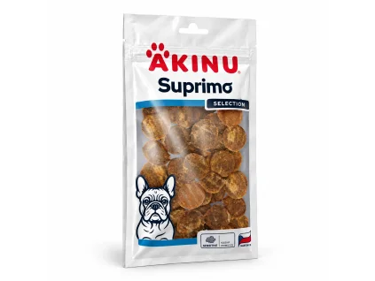 Packshot Akinu SUPRIMO SELECTION Immunity 75 g (282040) na bílém, 1:1 — náklon sjednocený podle schváleného packshotu 282042 (asset a40d8e54), schválila Žanet.
