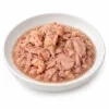 Solo surovina — Vitality Tuňák & krevety 263017, mokré krmivo na bílém talíři, podle vzoru 263039.