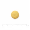 Jeden kus suroviny s pravítkem 5 cm, pamlsek psi (mini piškot) — SKU 173009 Akinu Mini piškoty s vápníkem 120 g. Velikost ~1,6 cm odečtena z Helios fotky „173009 surovina s pravítkem 1“ (doc 213623). Styl dle 173011 (95dc2be2). v1 ze 2.