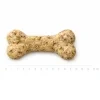 Jedna Natural kost s L-karnitinem (17617) vodorovně na bílém pozadí s pravítkem 0–15 cm. Délka kosti ~12 cm je ODHAD (není v ERP) – ověřit. Fotorealistická studiová úprava.