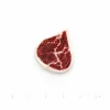 Jeden kus suroviny (mramorovaný kachní plátek ~2 cm) s pravítkem 5 cm, Akinu Suprimo Mini kachna mramorovaný 75 g